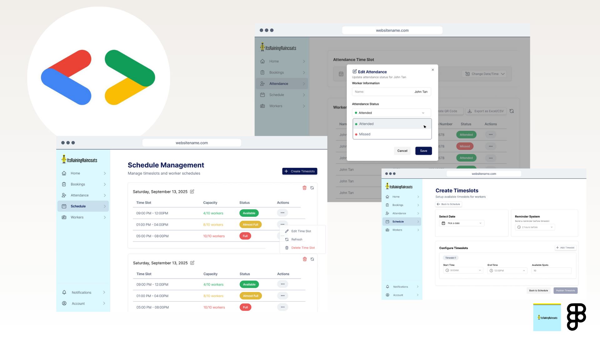 ItsRainingRaincoat’s Admin Dashboard